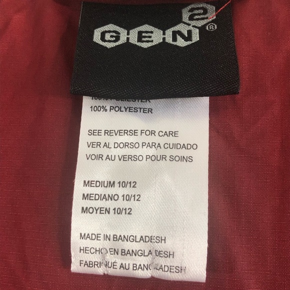 GEN2 - UNIVERSITY OF OKLAHOMA WINDBREAKER - NEW WITH TAGS - SIZE MEDIUM - B13 - Picture 7 of 15